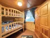 Basement bedroom with full size bunk