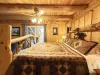 Private entrance to the deck from the room.