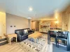 Small additional living area with seating and another bunk bed perfect for 2 more people.