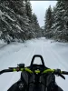 There are many Snowmobile trails are located near the cabin.