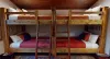 All of the beds included in the bunk room.