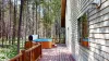 Deck with hot tub for you to enjoy.