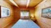 Bedroom #1 on the main floor with a Queen size bed.