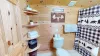 Storage in the bathroom for clean towels and your belongings.