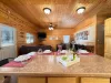 A kitchen in a cabin is the heart of the home—warm, inviting, and filled with rustic charm that makes you want to slow down and savor the moment.
