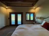 Private deck attached to the master bedroom.