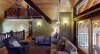 This cabin is able to sleep up to 18 guests.