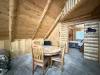 Small seating area upstairs.