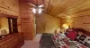 Bedroom has lots of storage from the dresser to place your belongings during your stay.