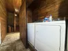 Laundry space with full size washer and dryer for you to use during your stay.