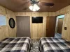 Double bed room with closet and smart tv