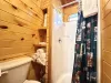 2nd bathroom with shower, towels provided.