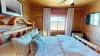Beautifully decorated to enhance the beauty of the cabin.