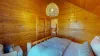 Beautifully decorated to enhance the beauty of the cabin.