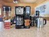 A luxurious coffee bar for your convivence.