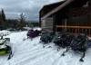This cabin is rented year round during Summer and Winter.