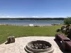 Large firepit with seating to enjoy the perfect s'mores. Make sure to bring your own firewood.