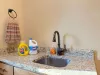 Laundry room sink with soap