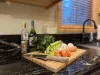 Prepare a cozy meal during your stay in the fully equipped kitchen.