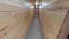 Long hallway to access the different rooms and bathrooms.