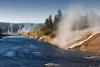 Located in Yellowstone National Park.