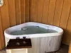 Hot tub available for your use, hot tub towels are provided.