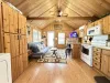 Perfect cabin for a couple or small family getaway.