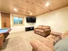Relax on the sofas and watch some tv after a beautiful day enjoying Island Park.