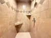 Master bathroom walk in shower.