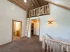 Small kids loft for playing. Full bathroom at the top of the stairs.