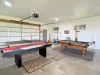 Challenge your group to a match of ping pong! This fully loaded game room ensures endless entertainment, rain or shine.