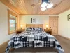 Master suite located on the main floor with private ensuite bathroom.