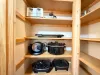 Plenty of extra small appliances for that perfect meal.