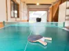 Ping Pong Table in the garage.