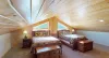 Upstairs loft with 2 queen beds. Perfect for up to 4 people.
