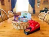 Games for your enjoyment at the cabin. 