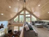 Upstairs open loft. Room for everyone to lounge and watch a movie on the smart tv.
