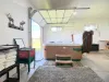 Soak in the indoor hot tub with the garage door open to catch the fresh mountain air, complete with complementary towels and a cooler.