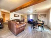 Relax in the living room and watch a movie on the smart TV