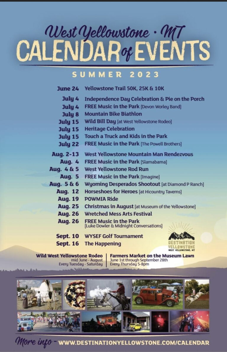 Calendar of Events Island Park Idaho Island Park Idaho